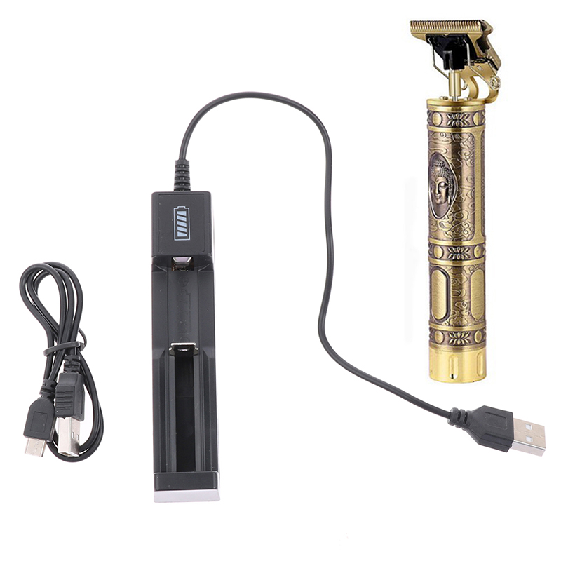 Men'S Grooming Clippers - USB Rechargeable T9 Electric Hair Clipper