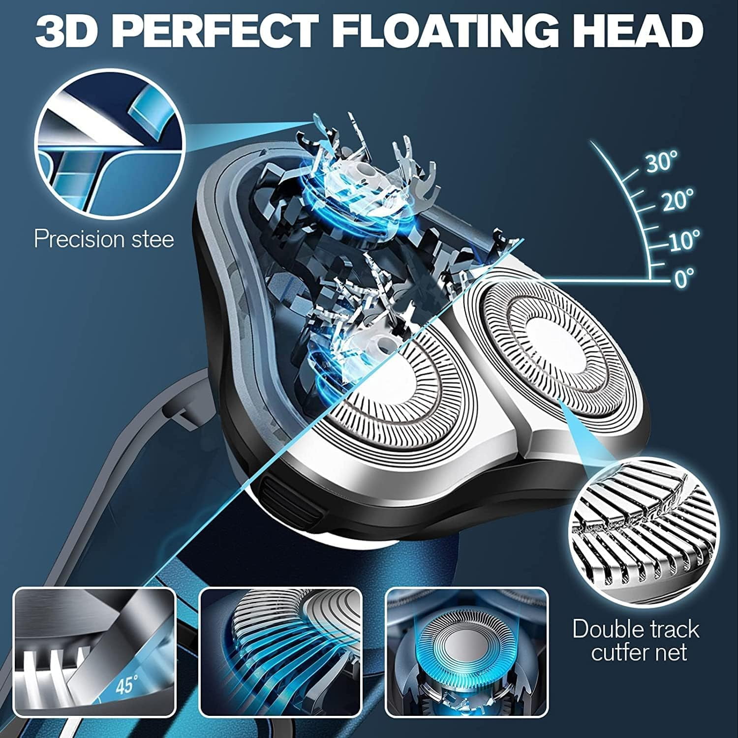 3 IN 1 Electric Razor for Men  - огляд і ціна Men'S Grooming Razor Kit