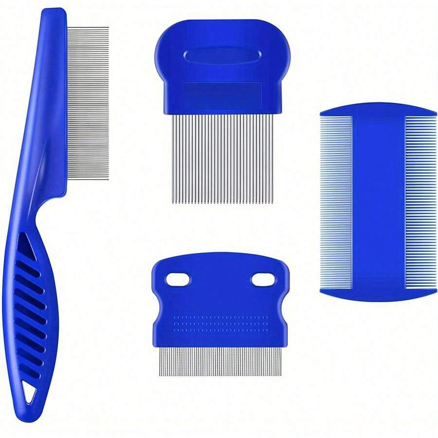 4Pcs/6Pcs Pet Comb Flea Comb F - огляд і ціна Comb Fine Tooth