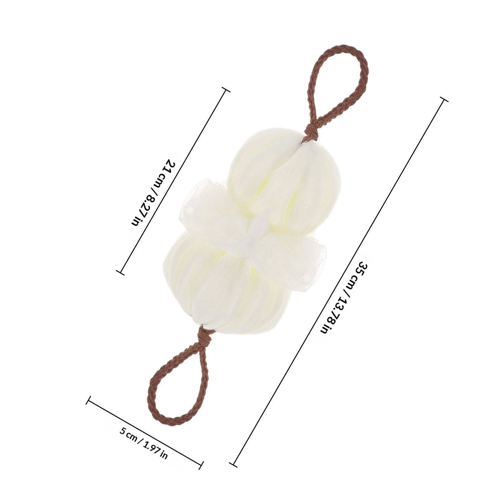 2Pcs Bath Ball Mesh Exfoliatin - огляд і ціна Exfoliating Scrub Mens