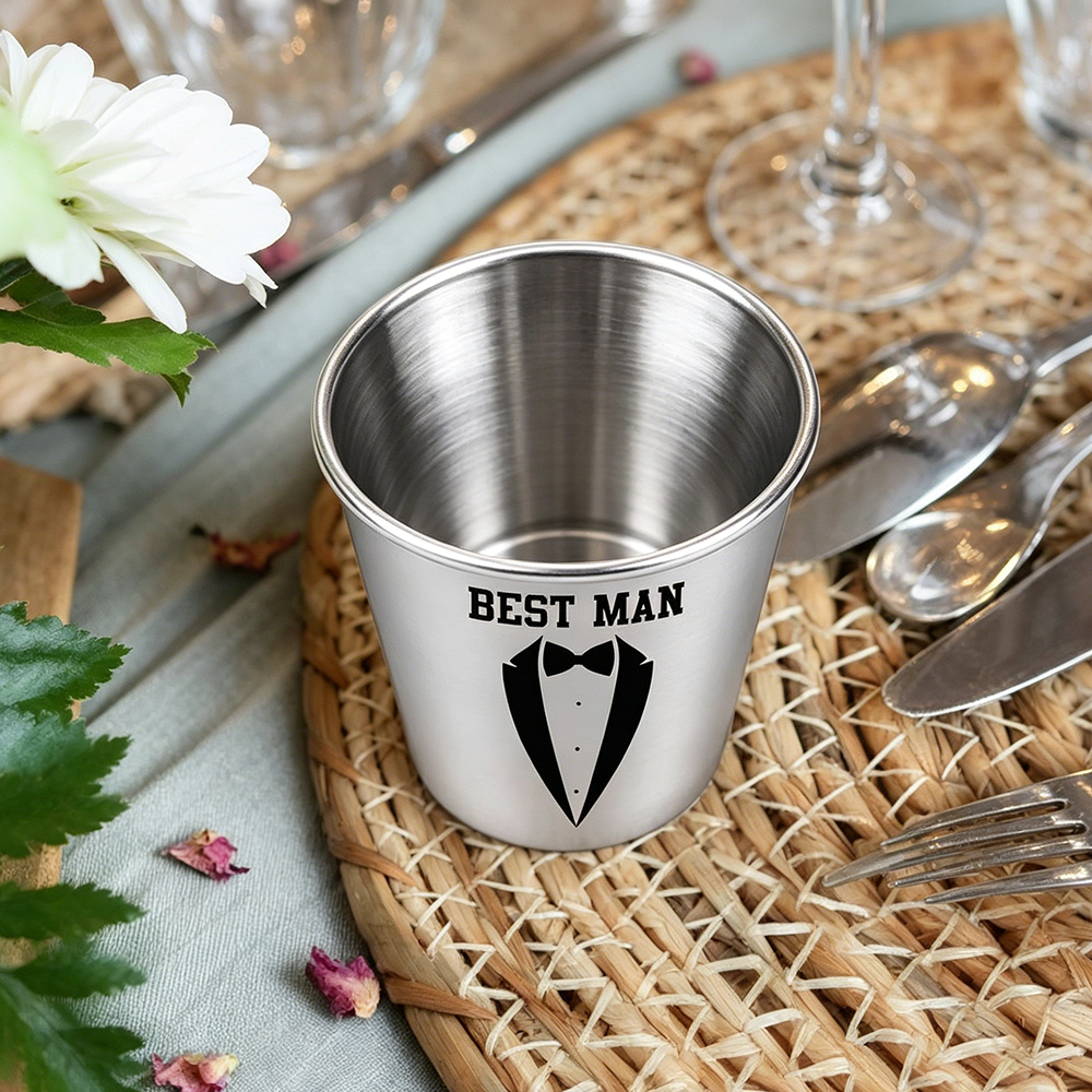Custom Groomsman Shot Glass Se - огляд і ціна Men'S Grooming Set Gift