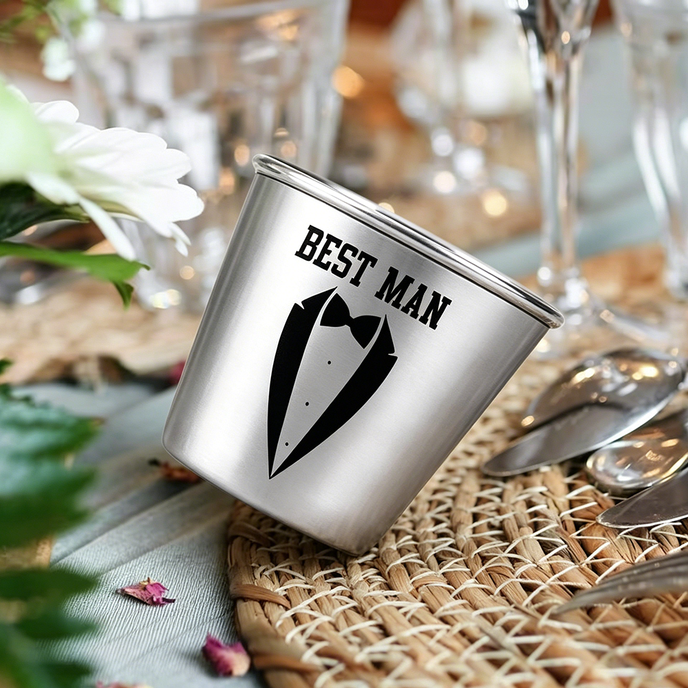 Custom Groomsman Shot Glass Se - огляд і ціна Men'S Grooming Set Gift