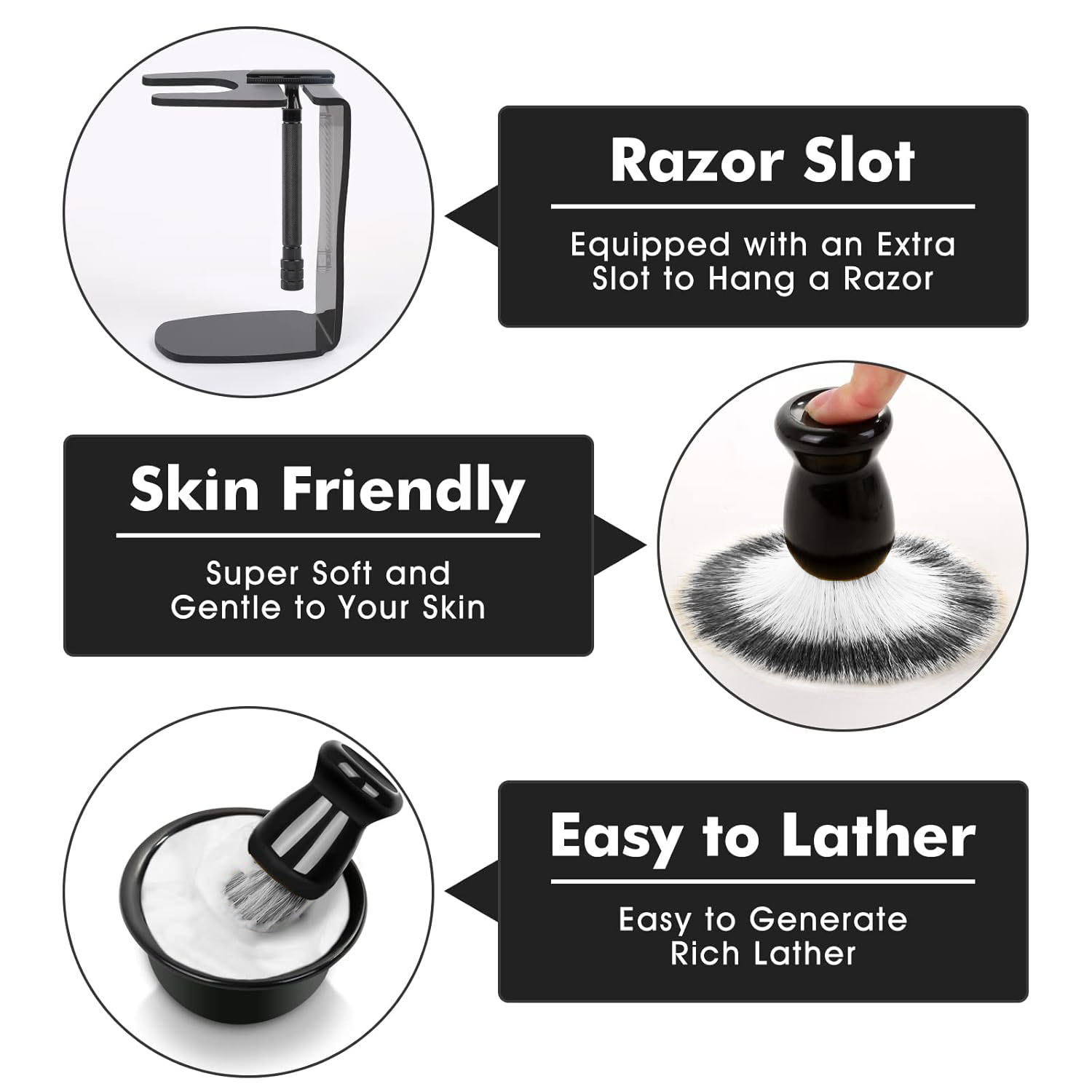 Professional Shaving Kit for M - огляд і ціна Men'S Grooming Razor Kit