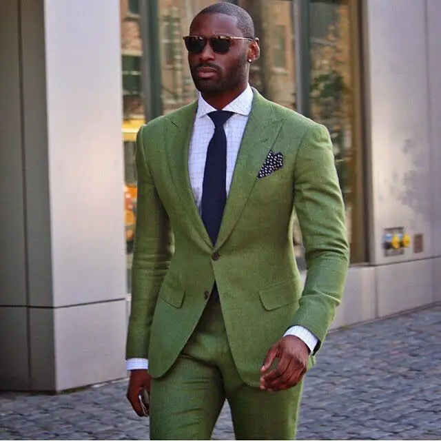 Army Green Linen Costume Homme - огляд і ціна X Men Grooming