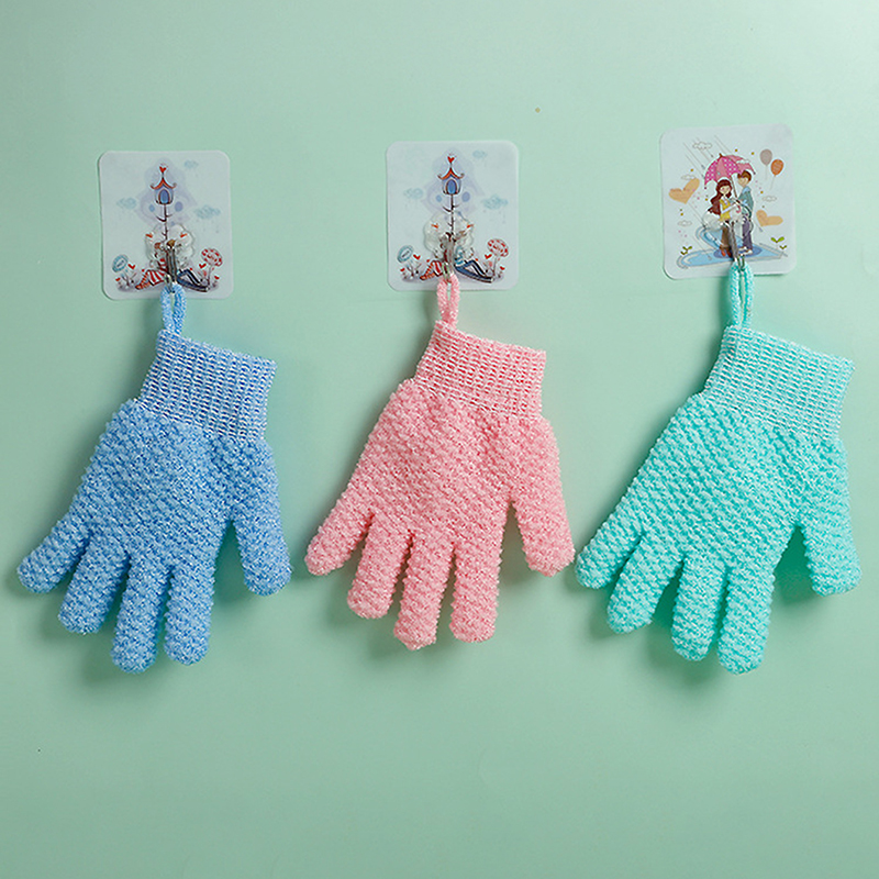 2PCS Exfoliating Bath Gloves S - огляд і ціна Exfoliating Scrub Mens