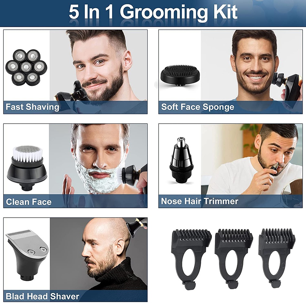 A66Z 7D Electric Razor For Men - огляд і ціна Men'S Grooming Razor Kit