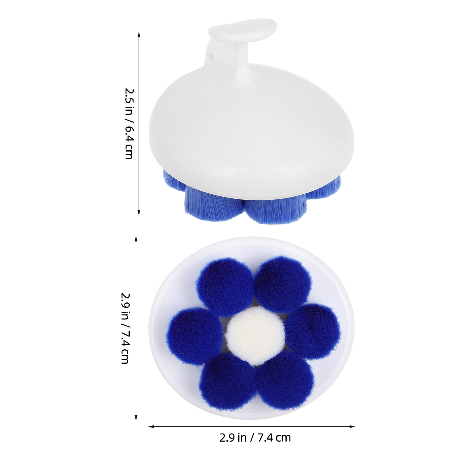Detachable Bath Brush Soft Flo - огляд і ціна Exfoliating Scrub Mens