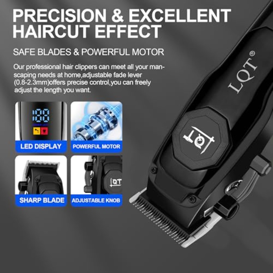 Professional Cordless Hair Cli - огляд і ціна Men'S Grooming Clippers