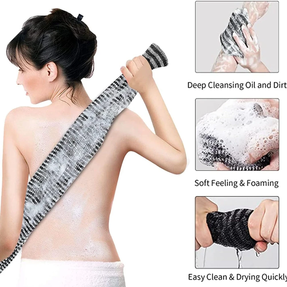Exfoliating Body Scrubber, Bac - огляд і ціна Exfoliating Scrub Mens