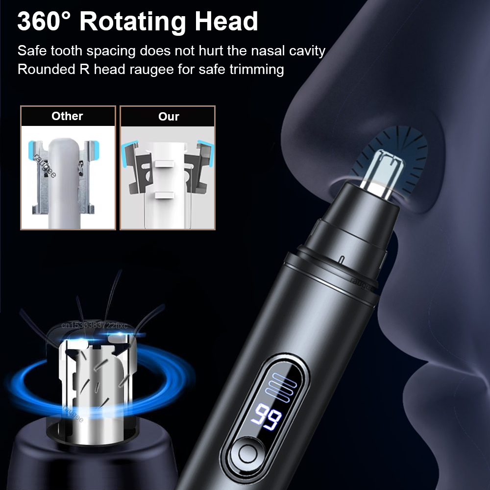 Mini Electric Nose Hair Trimme - огляд і ціна Men'S Grooming Clippers