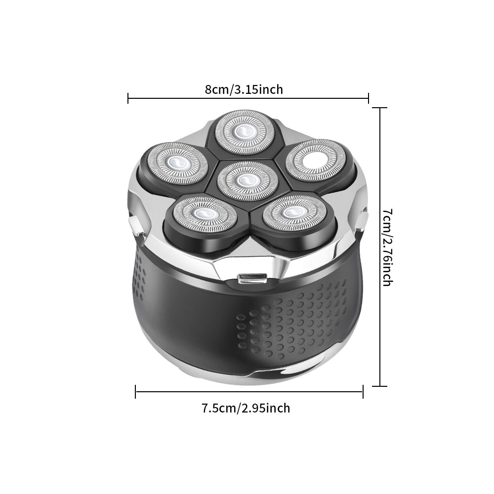 HIENA HYN-702 6 Head Electric  - огляд і ціна Men'S Grooming Razor Kit