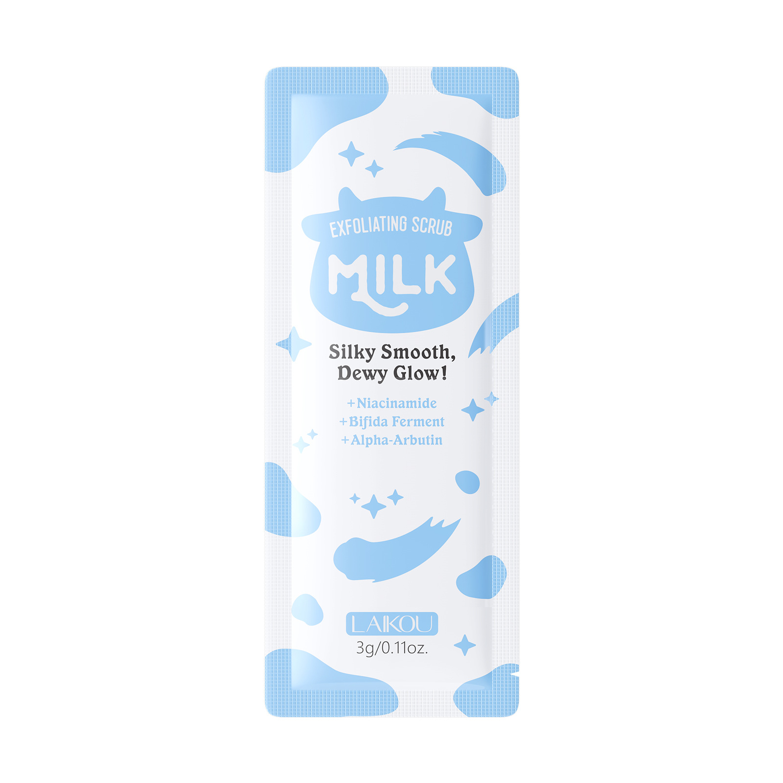 LAIKOU Milk Body Scrub 3g 10Pa - огляд і ціна Exfoliating Scrub Mens