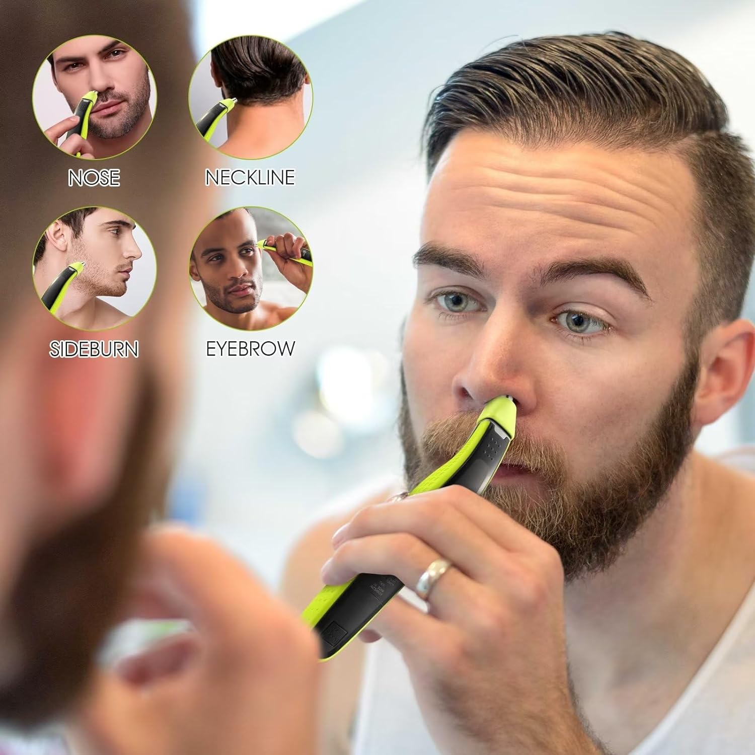 YUKU Nose Hair Trimmer Replace - огляд і ціна Men'S Grooming Clippers