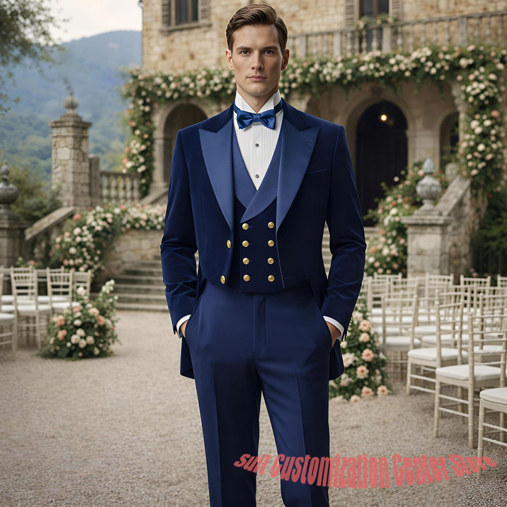 Classic Navy Blue Men's Suits  - огляд і ціна X Men Grooming