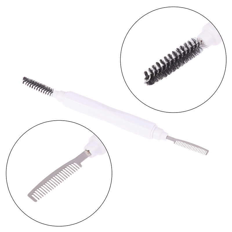 New Double Headed Eyebrow And  - огляд і ціна Comb Fine Tooth