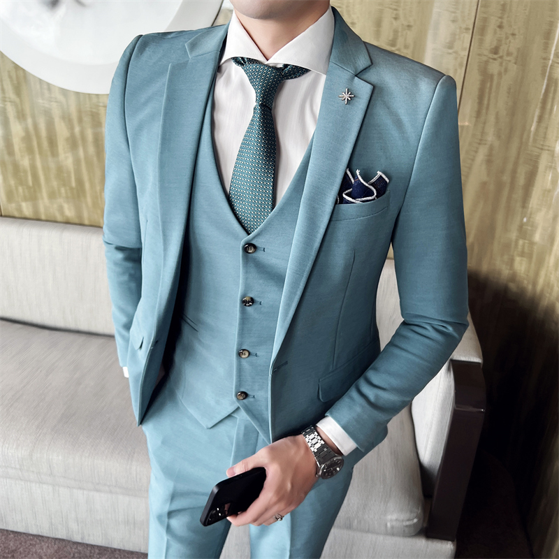 ( Jacket + Vest + Pants ) High - огляд і ціна Mens Grooming Brand
