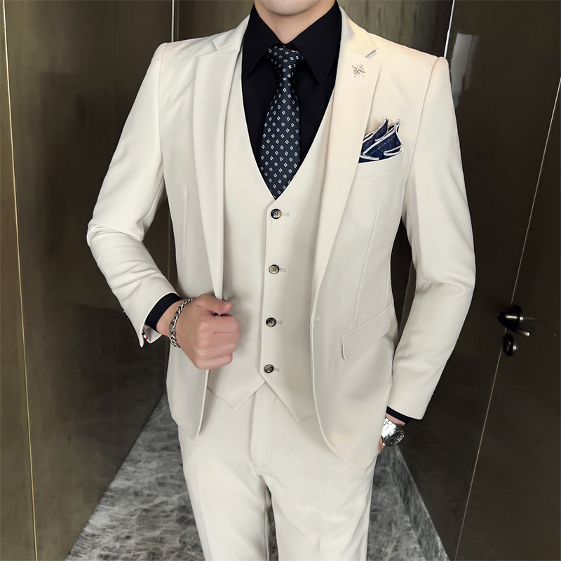 ( Jacket + Vest + Pants ) High - огляд і ціна Mens Grooming Brand