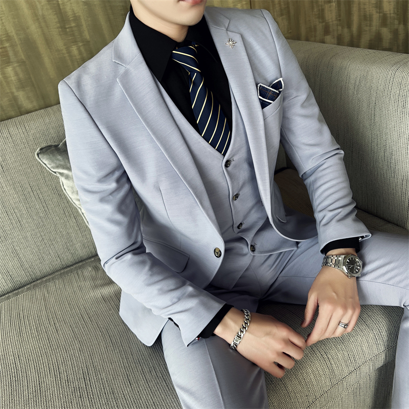 ( Jacket + Vest + Pants ) High - огляд і ціна Mens Grooming Brand