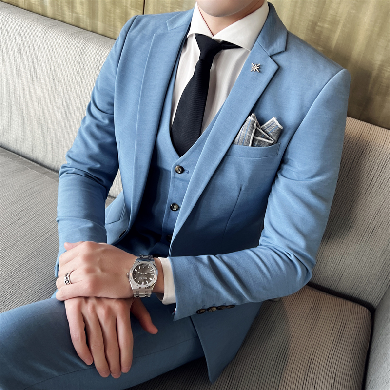 ( Jacket + Vest + Pants ) High - огляд і ціна Mens Grooming Brand