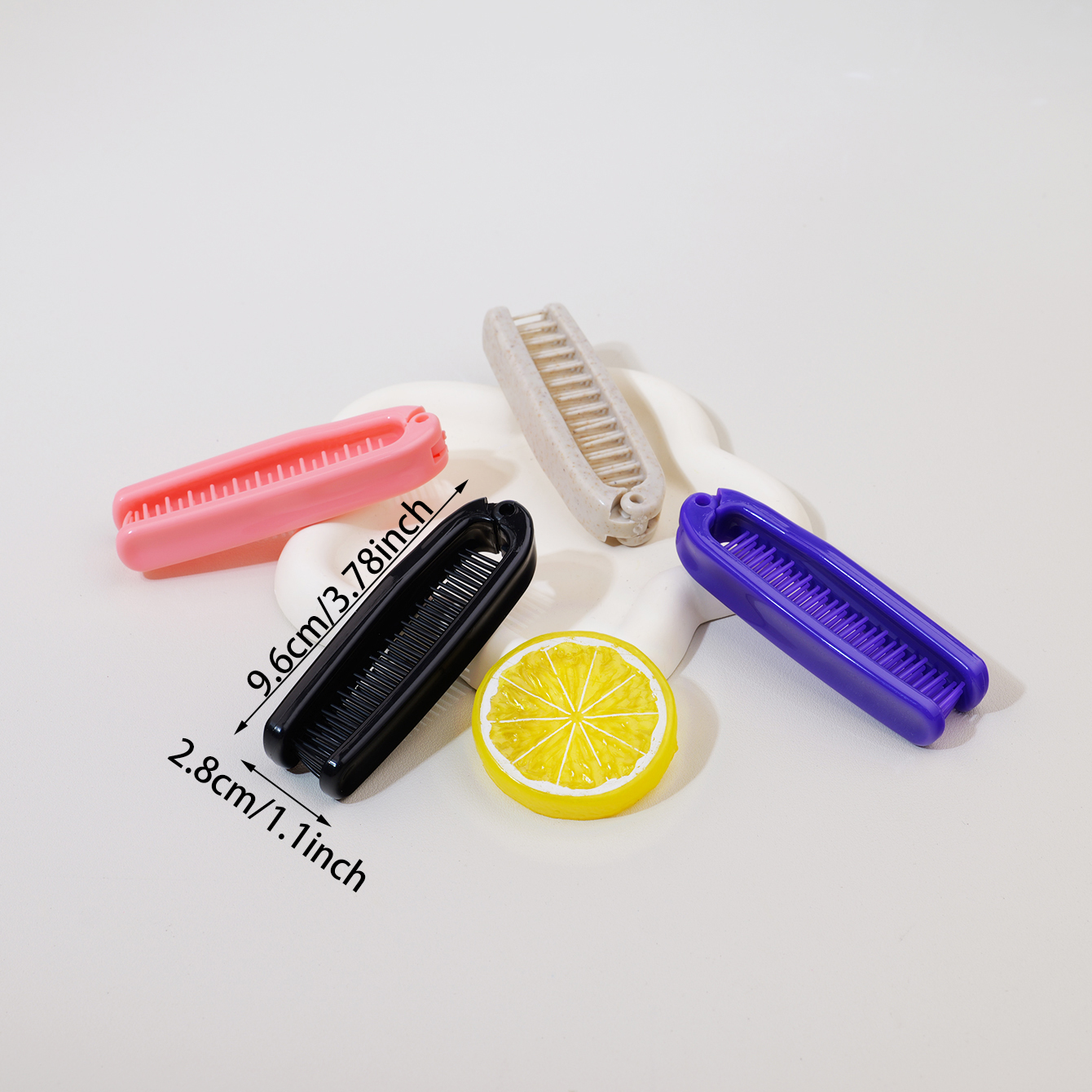 A foldable portable plastic co - огляд і ціна Comb Fine Tooth