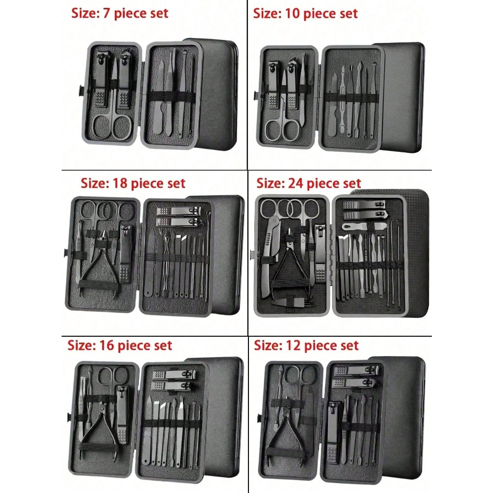 Manicure Set, Stainless Steel  - огляд і ціна Men'S Grooming Set Gift