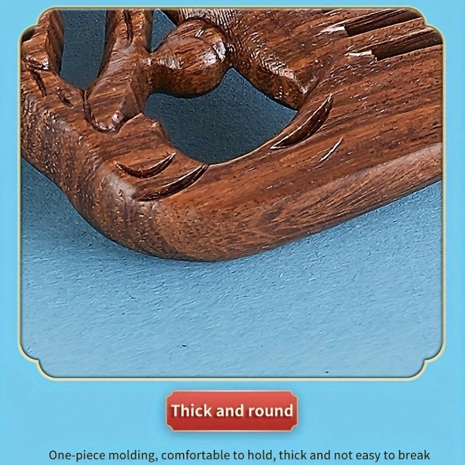 Natural Solid Wood Sandalwood  - огляд і ціна Comb Fine Tooth