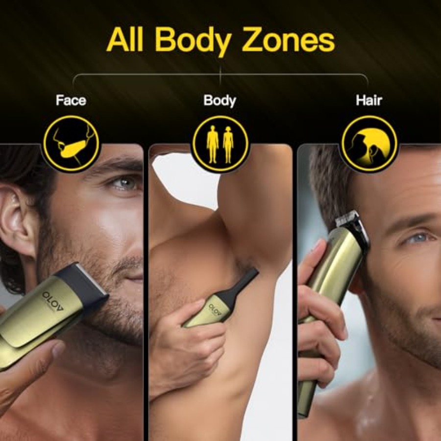 Cordless Beard Trimmer for Men - огляд і ціна Men'S Grooming Razor Kit