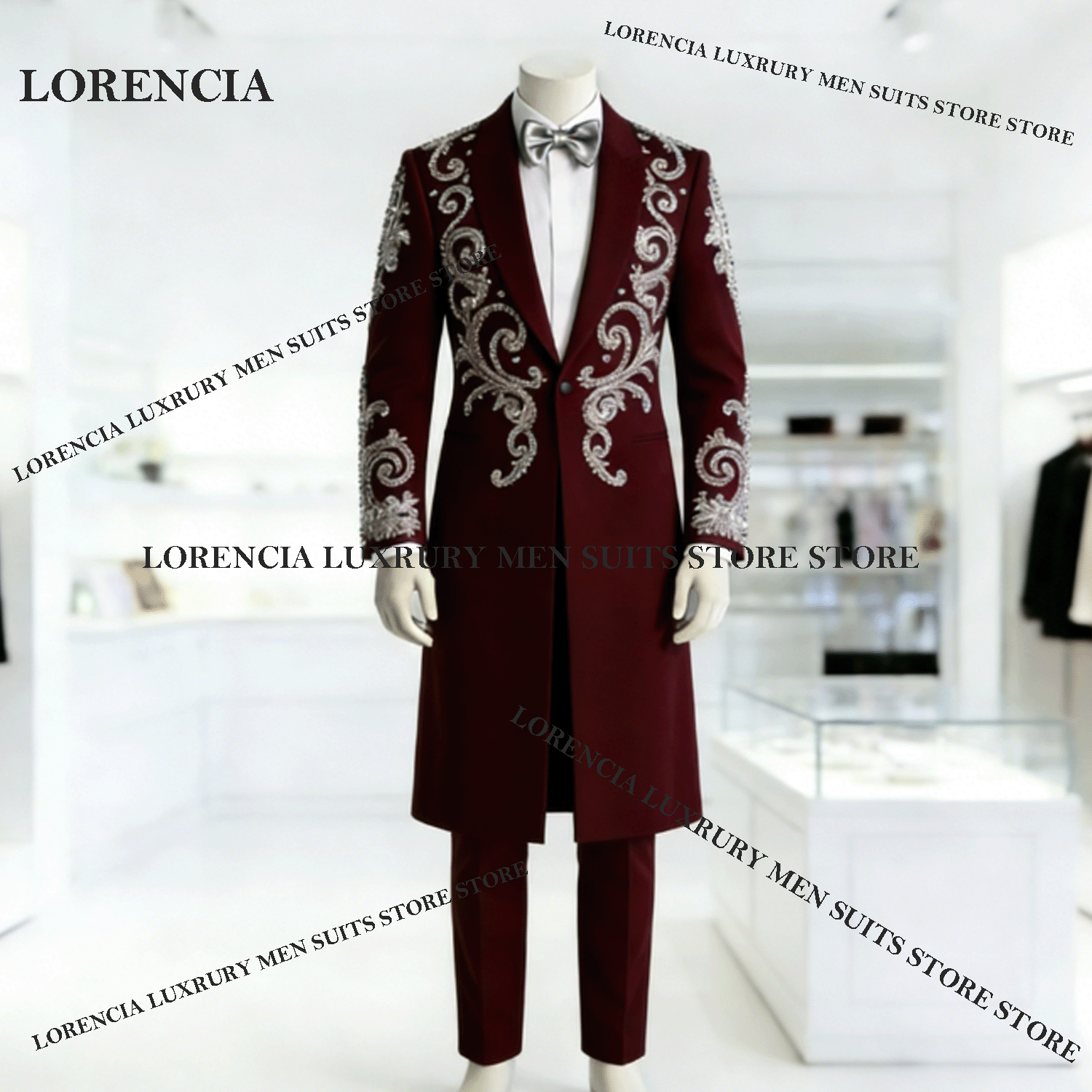 Customized Long Coat Men Suits - огляд і ціна X Men Grooming