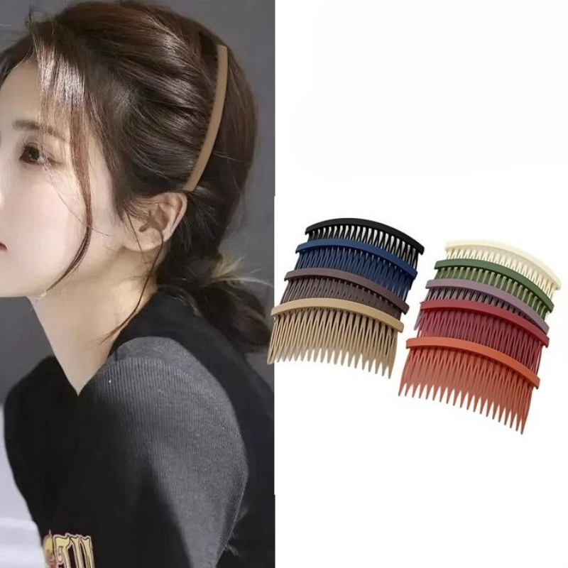Solod Color Plastic Side Hair  - огляд і ціна Comb Fine Tooth