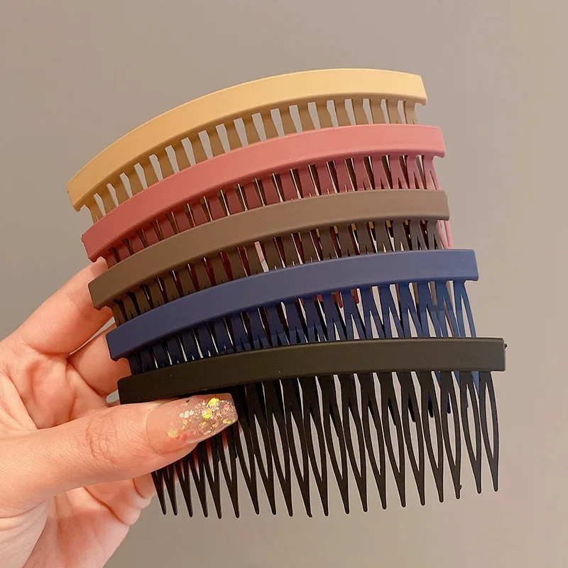 Solod Color Plastic Side Hair  - огляд і ціна Comb Fine Tooth