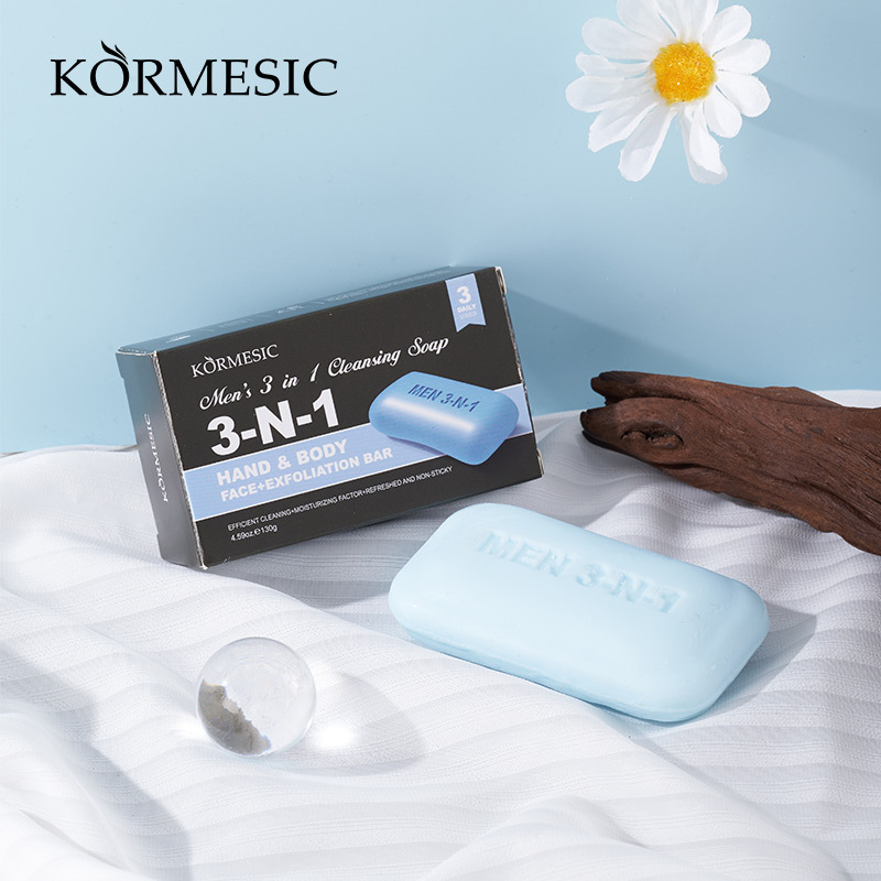 Men's 3-in-1 Cleansing Bar Soa - огляд і ціна Exfoliating Scrub Mens
