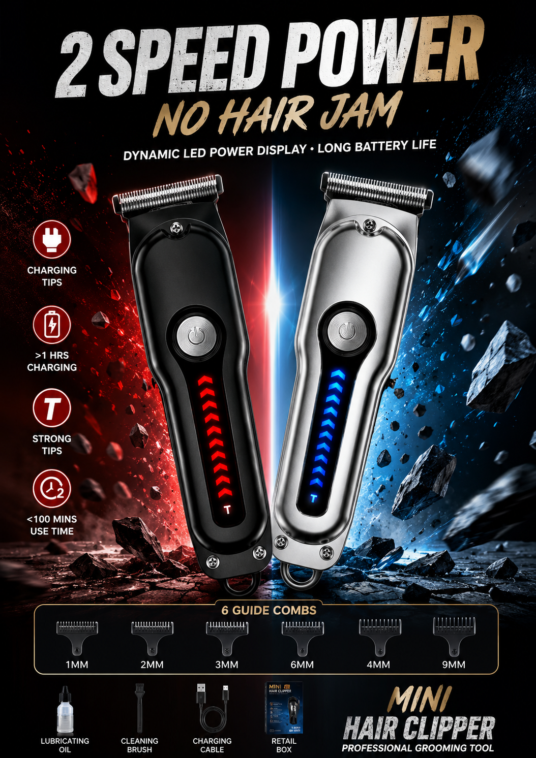 2026 Generation-2, Electric Ha - огляд і ціна Men'S Grooming Clippers