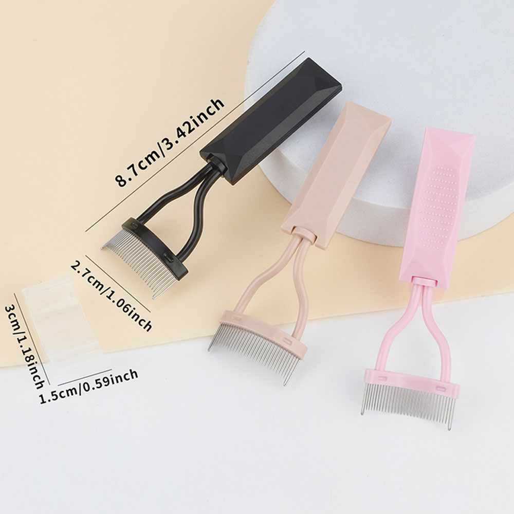 1pcs curved ultra-fine steel t - огляд і ціна Comb Fine Tooth