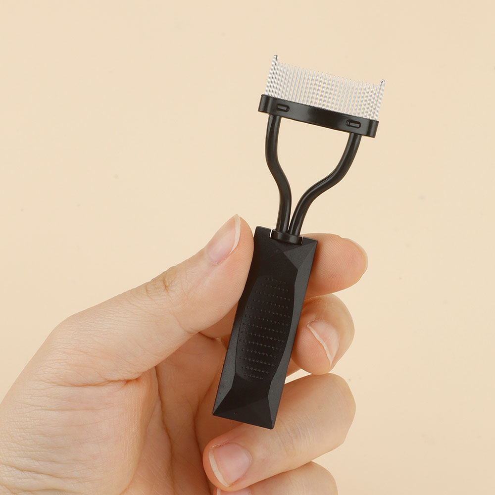 1pcs curved ultra-fine steel t - огляд і ціна Comb Fine Tooth