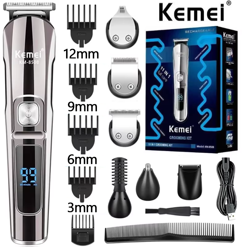 Kemei Professional Multifuncti - огляд і ціна Men'S Grooming Razor Kit