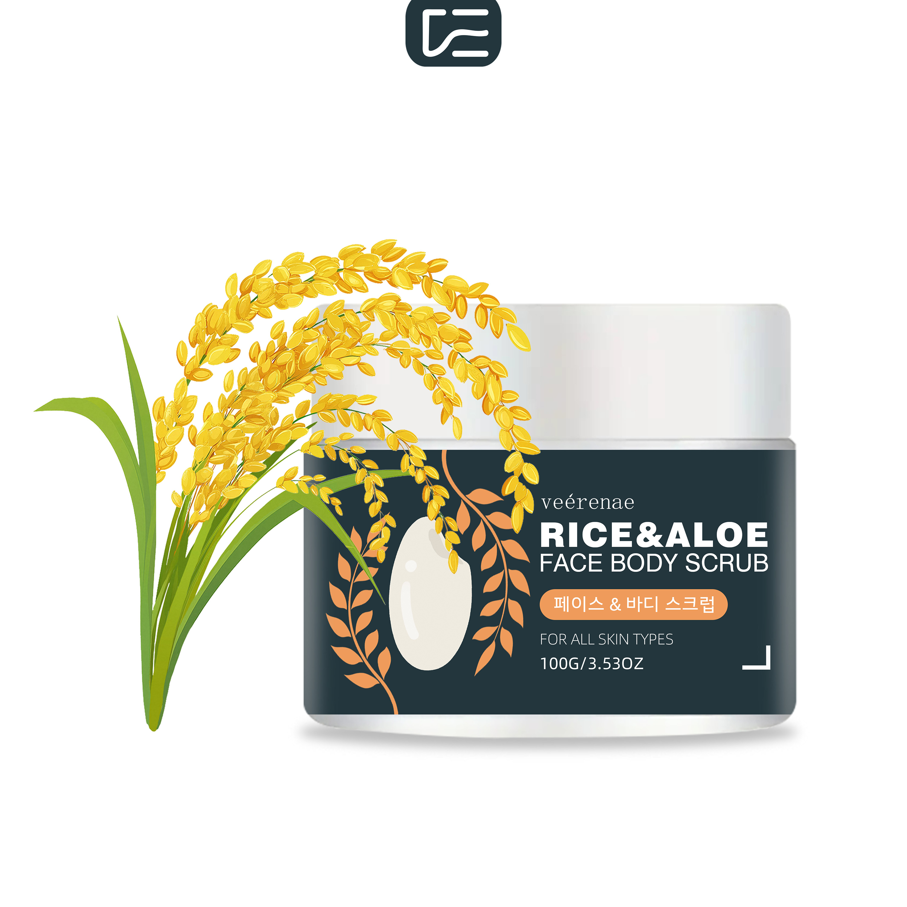 RICE & ALOE FACE BODY SCRUB, : - огляд і ціна Exfoliating Scrub Mens