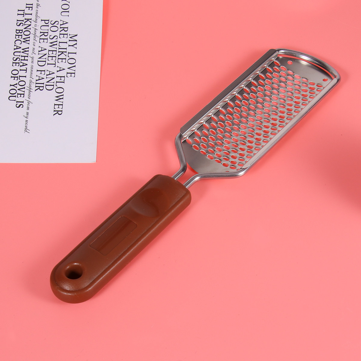 Stainless Steel Double-Sided C - огляд і ціна Exfoliating Scrub Mens