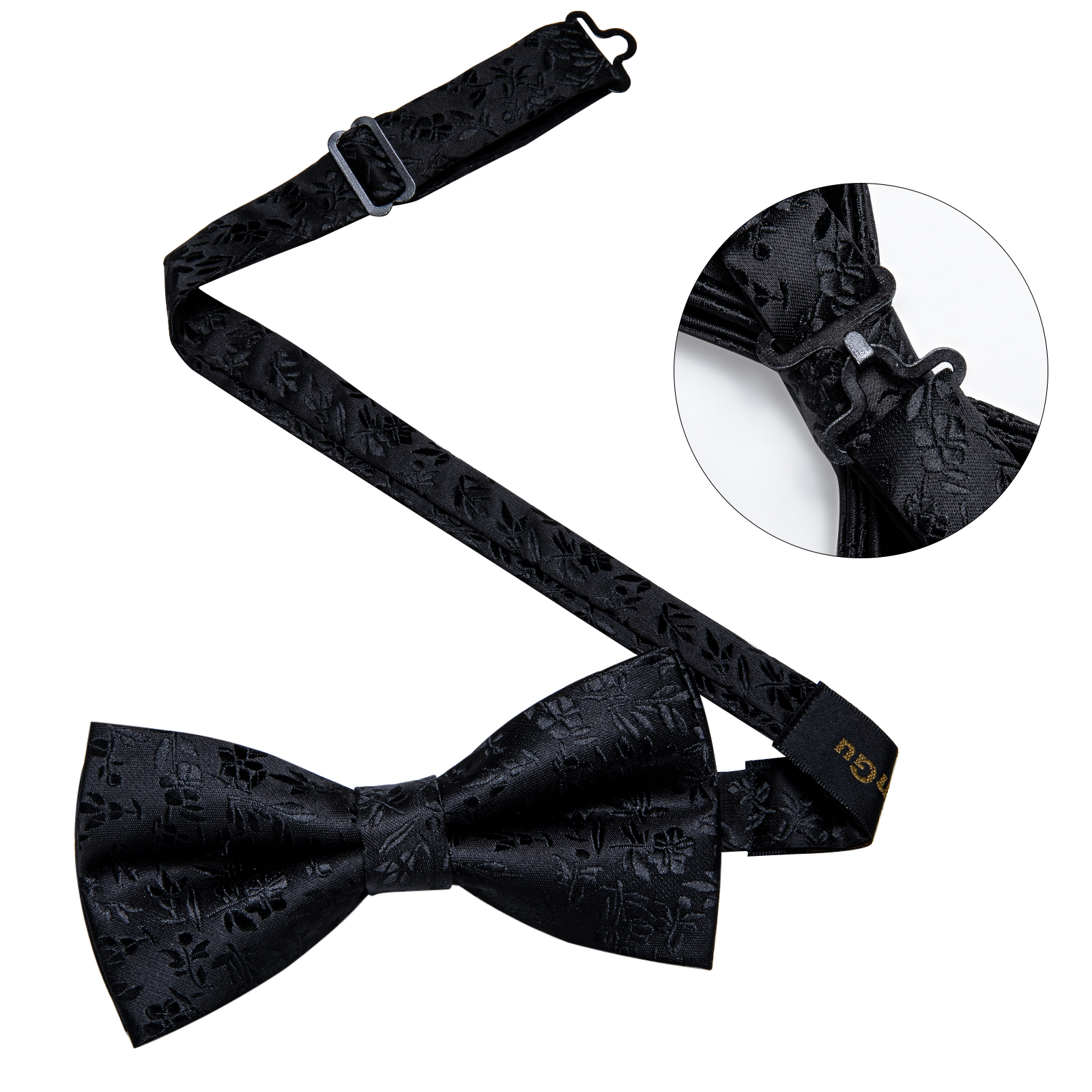 4Pcs Black Solid Floral Men's  - огляд і ціна Men'S Grooming Set Gift