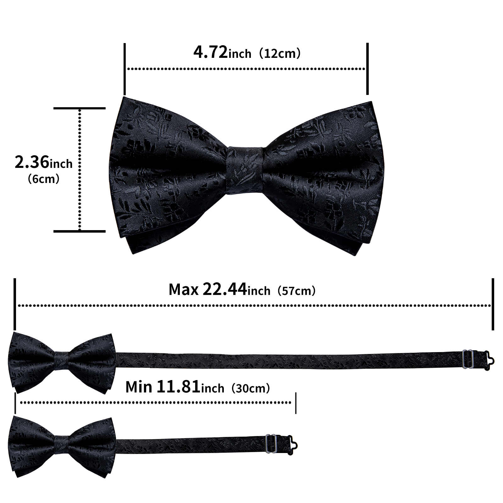4Pcs Black Solid Floral Men's  - огляд і ціна Men'S Grooming Set Gift