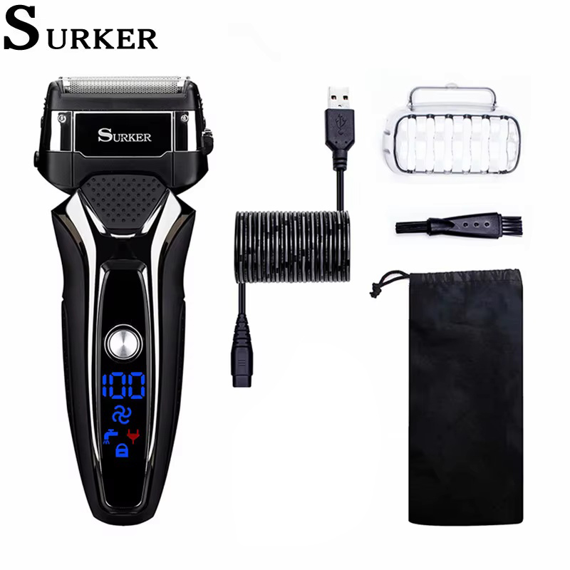 Surker Electric Shaver for Men - огляд і ціна Men'S Grooming Razor Kit