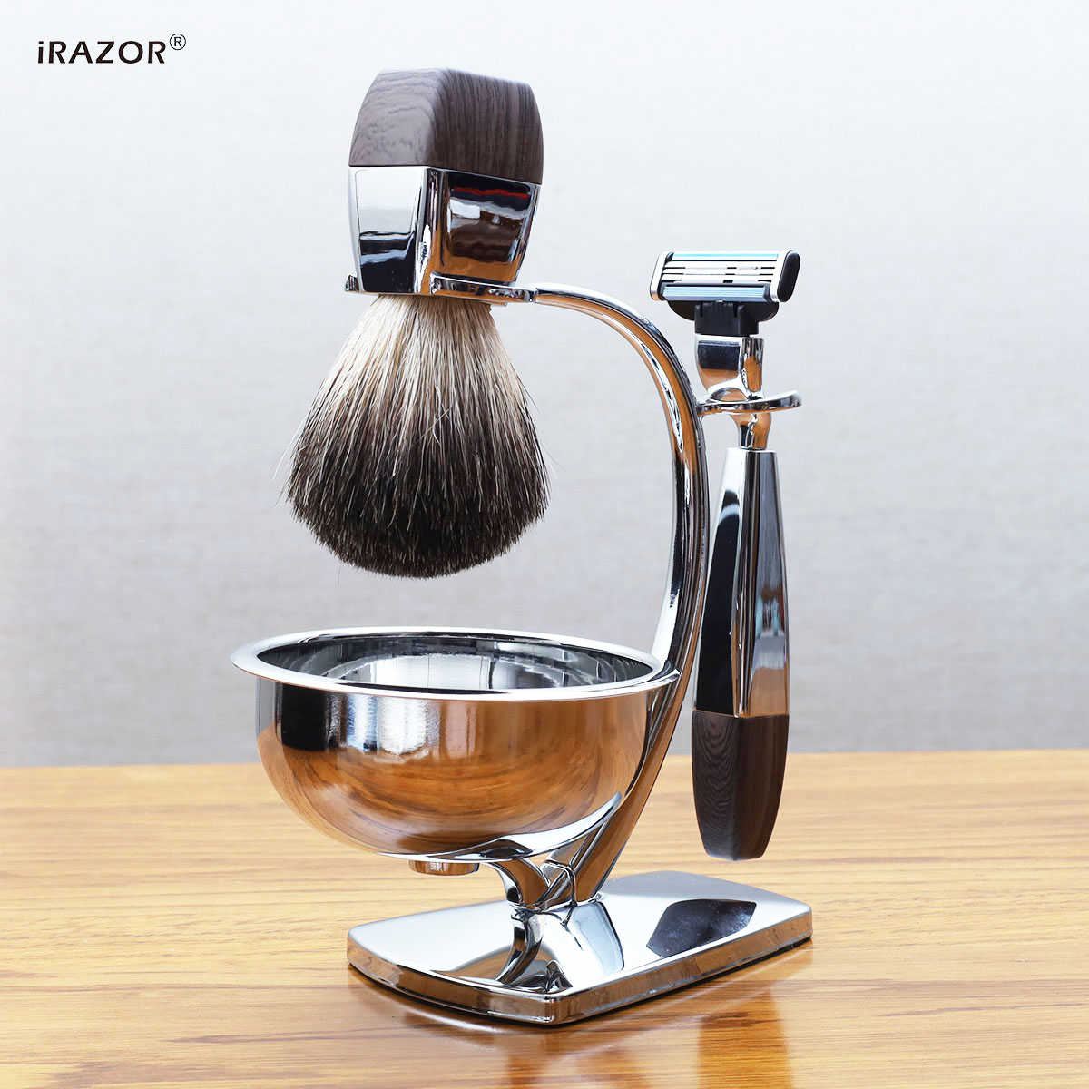 iRAZOR Professional Wet Shavin - огляд і ціна Men'S Grooming Razor Kit