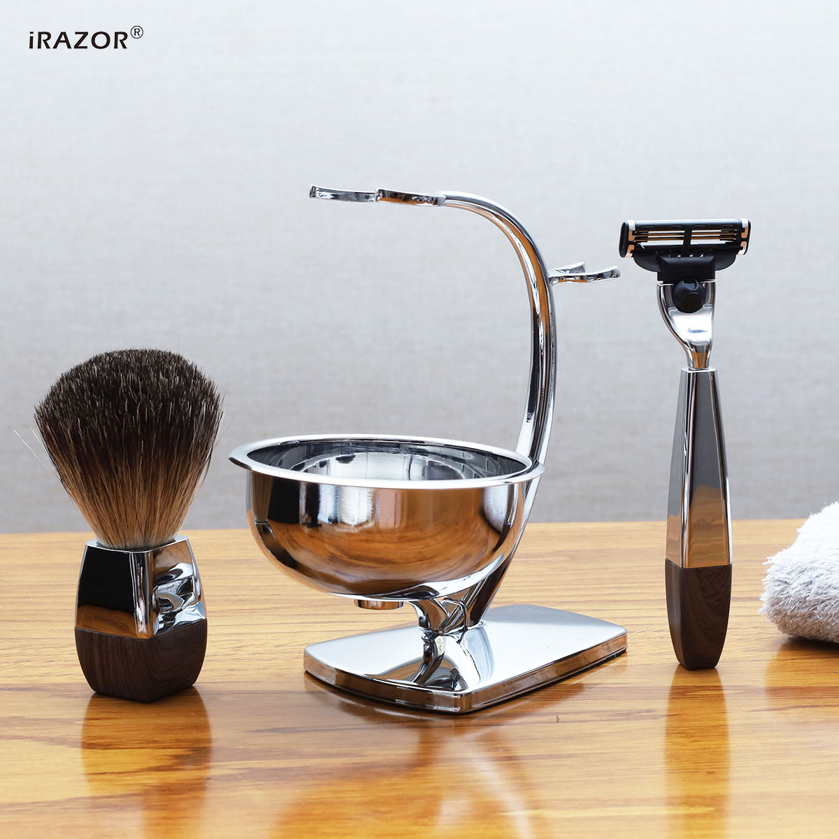 iRAZOR Professional Wet Shavin - огляд і ціна Men'S Grooming Razor Kit