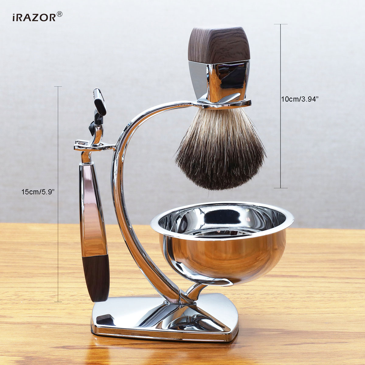 iRAZOR Professional Wet Shavin - огляд і ціна Men'S Grooming Razor Kit