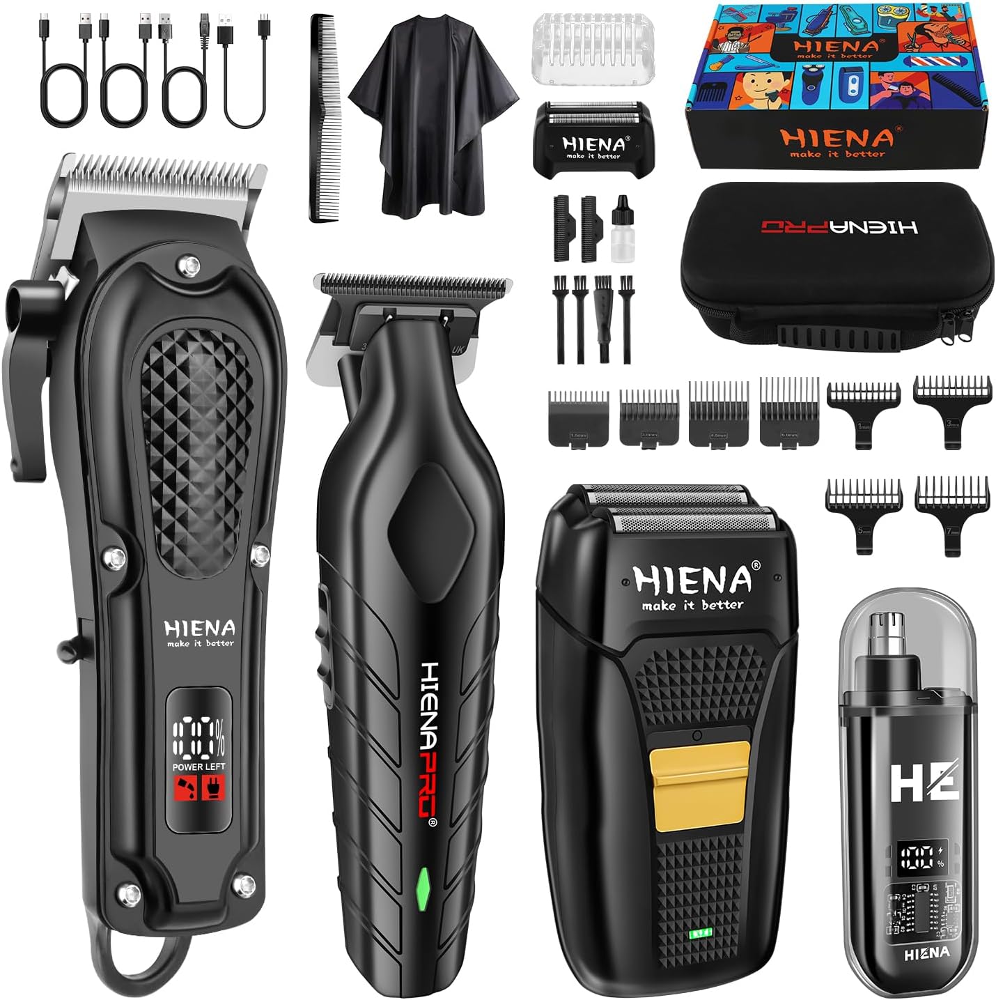 Professional Cordless Hair Cli - огляд і ціна Men'S Grooming Set Gift